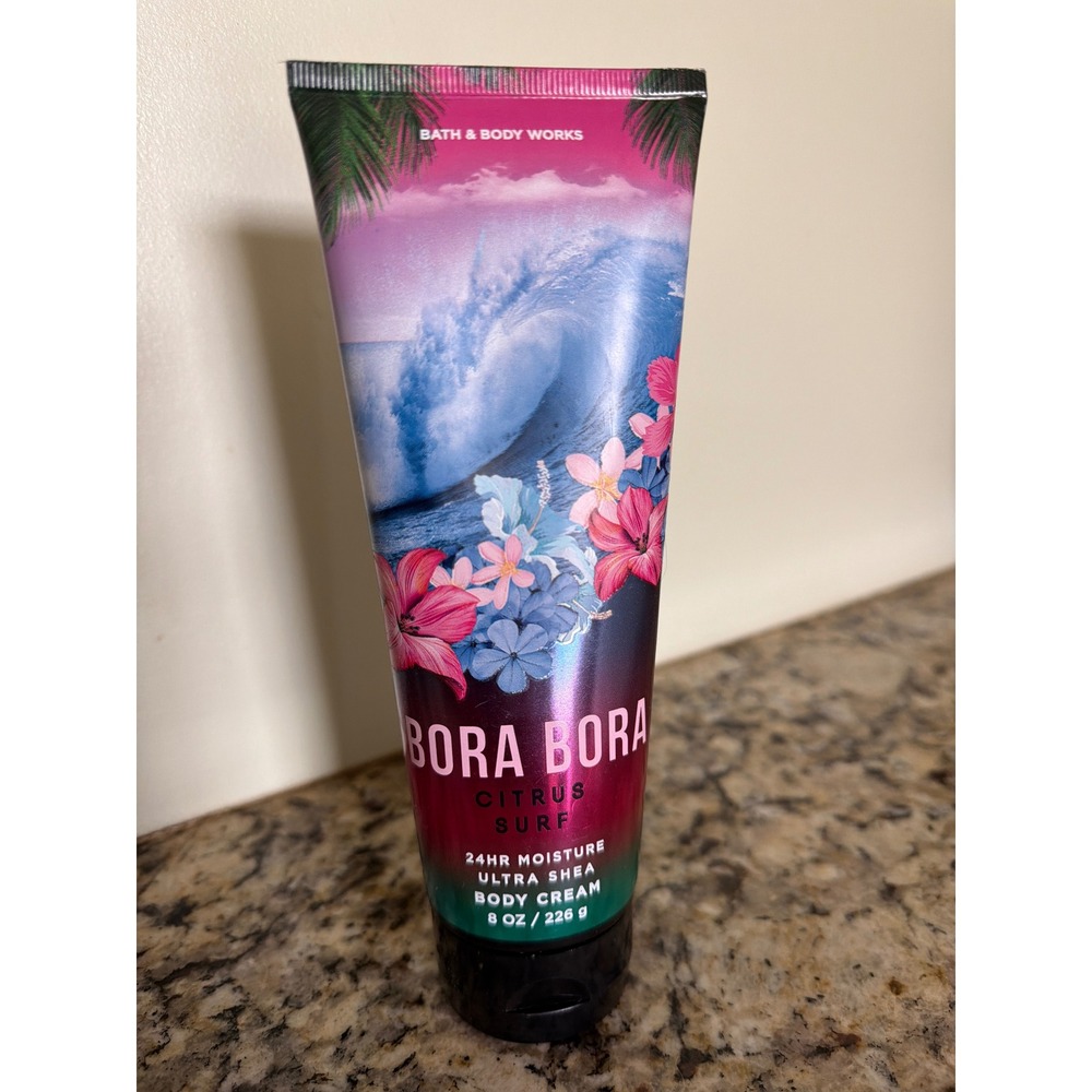 Bath & Body Works Body Cream 8oz Bora Bora Citrus Surf Ultra Shea moisture
